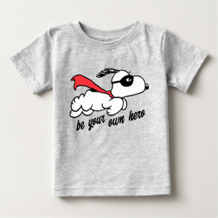 Camiseta Amendoins Super-Herói do Snoopy