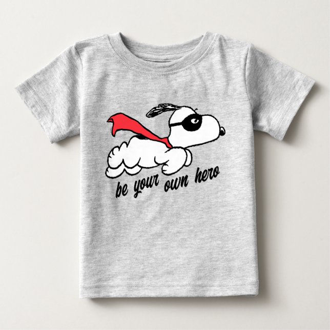 Camiseta Amendoins | Super-Herói do Snoopy (Frente)