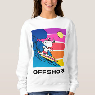 Camiseta Amendoins Surfe em Snoopy