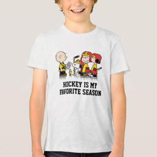Camiseta Amendoins Treinador de Hockey Charlie Brown
