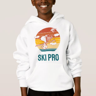 Camiseta Amendoins Triagem de Esqui de Snoopy & Woodstock