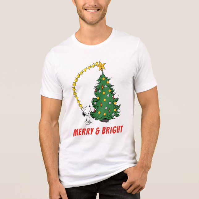 Camiseta Amendoins | Trimagem de árvores de férias (Frente)