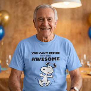 Camiseta Amendoins Você Não Pode se Aposentar de Ser Incr