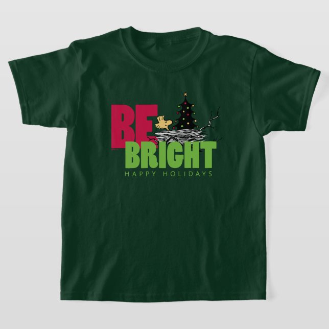 Camiseta Amendoins | Woodstock Christmas Be Bright (Postura )