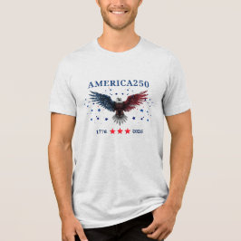 Camiseta AMÉRICA250 Dia da Independência 1776 - 2026