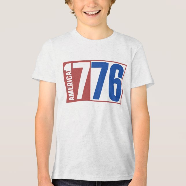 CAMISETA AMÉRICA 1776  (Frente)