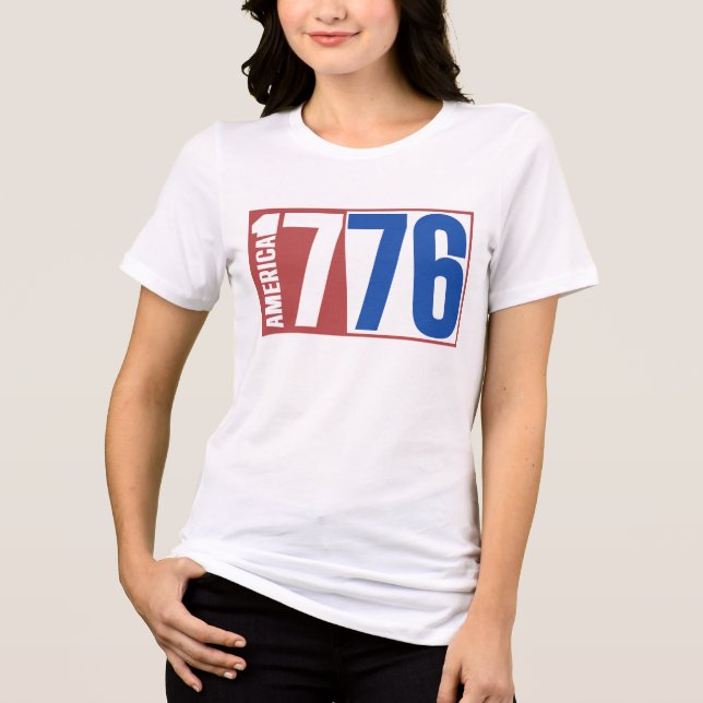 CAMISETA AMÉRICA 1776  (Frente)
