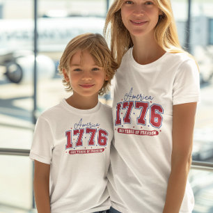 Camiseta América 1776 250 Anos de Liberdade Julho 2026