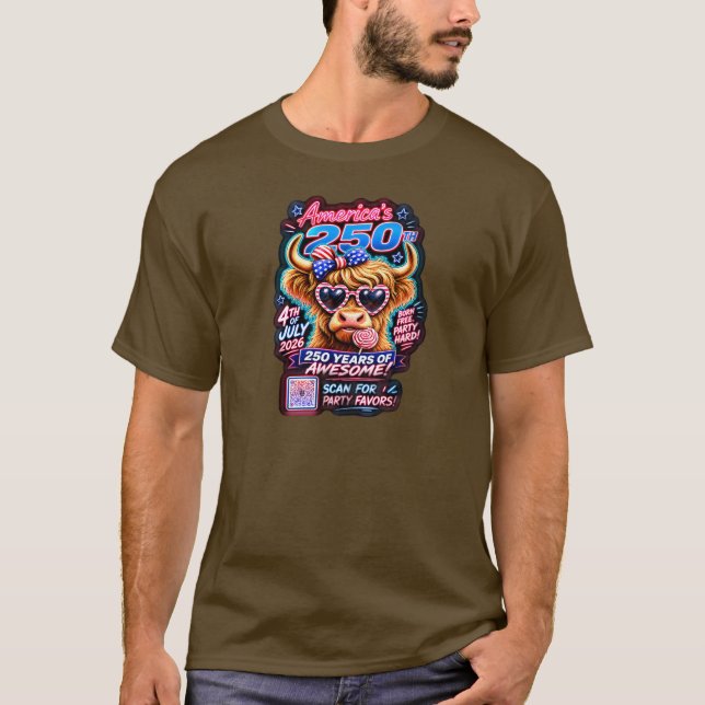 Camiseta América 250 (Frente)