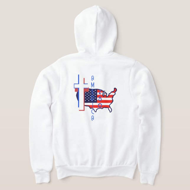 Camiseta América 250 anos (Postura das costas)
