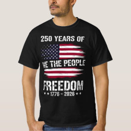 Camiseta América 250 Anos Nós O Povo | 1776-2026 