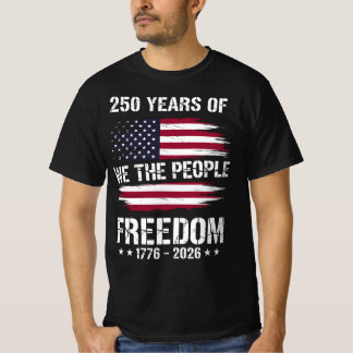 Camiseta América 250 Anos Nós O Povo | 1776-2026 