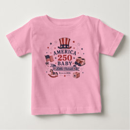 Camiseta América 250 Bebê / Pequeno Patriota