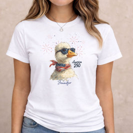 Camiseta America 250 Patriotic Illustration