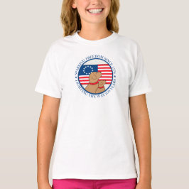 Camiseta America 250 Sparking Freedom Girls Short Sleeve