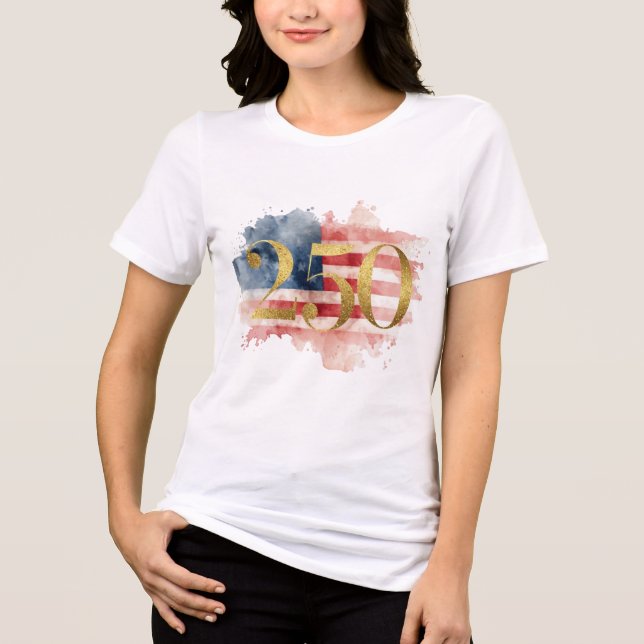Camiseta America 250th Birthday Tee (Frente)