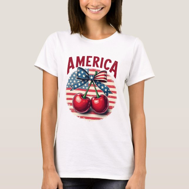 Camiseta América 4 de julho (Frente)