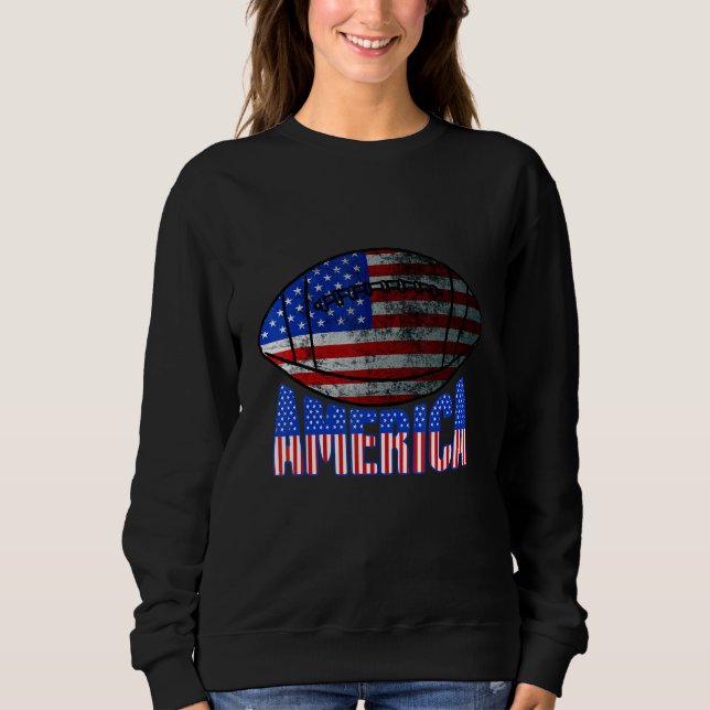Camiseta América, 4 de julho, Eagle, Patriótico Pegbo Ameri (Frente)