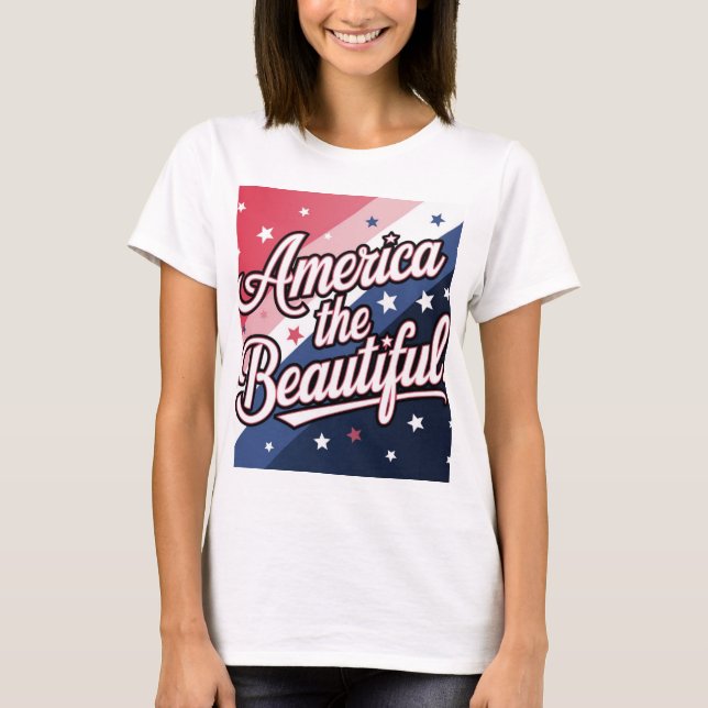 Camiseta América, a beleza (Frente)