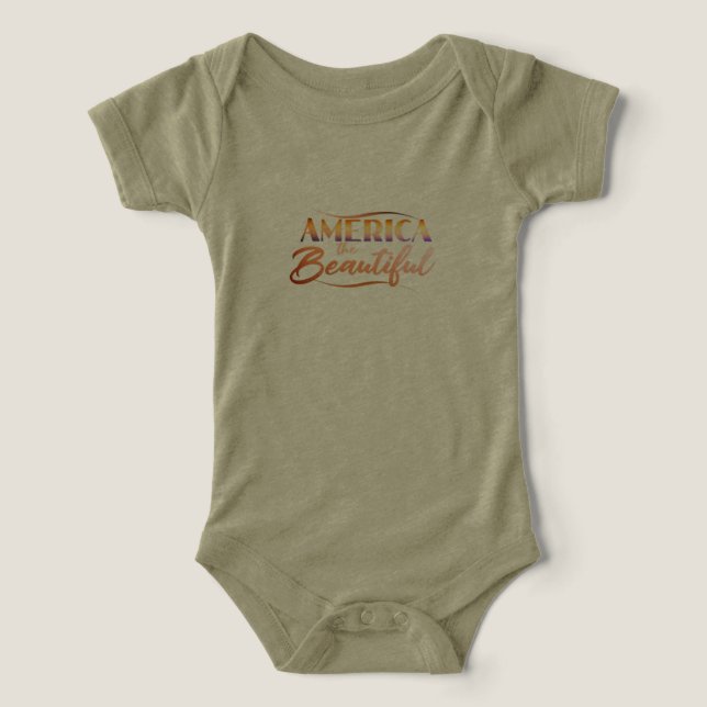 Camiseta América, a beleza (Design frontal)