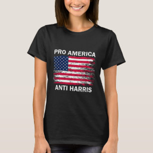 Camiseta América Anti Kamala Flag Kamala Harris Anti Harris
