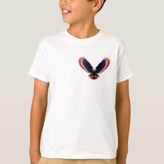 Camiseta América aos 250 Ainda Voando Alto Águia Patriótica