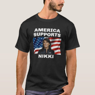 Camiseta América apoia Nikki Haley