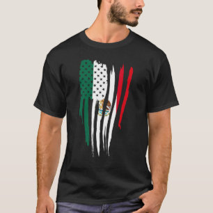 Camiseta América Bandeira México Raízes Mexicanas Americano