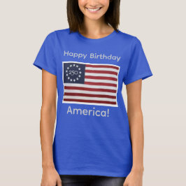Camiseta America Birthday 250