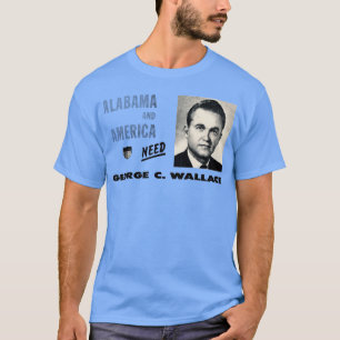 Camiseta América de 1968 precisa de George Wallace