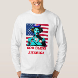 Camiseta América deus abençoe
