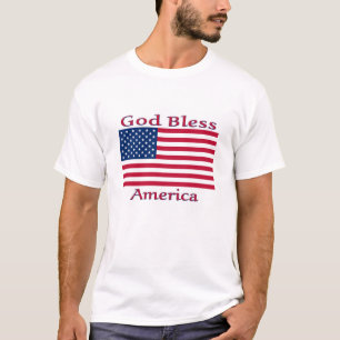Camiseta América deus abençoe