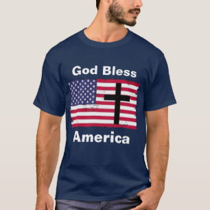 Camiseta América deus abençoe