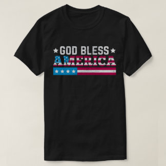Camiseta América deus abençoe