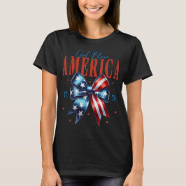 Camiseta América deus abençoe 1776