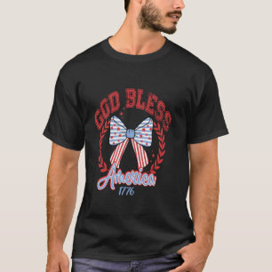 Camiseta América deus abençoe 4 de julho Arco
