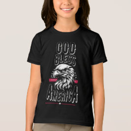 Camiseta América deus abençoe, águia dos EUA