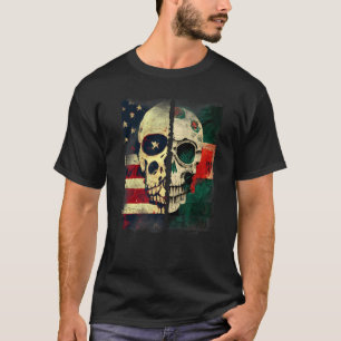 Camiseta América do Norte Bandeira do México Bandeira Raíze