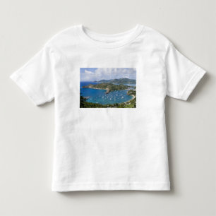 Camiseta América do Norte, Caribe, Antígua. Inglês