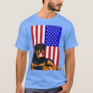 Camiseta America Dog Breed Gift Rottweiler