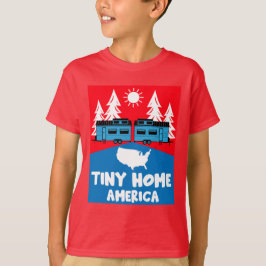 Camiseta América doméstica do Tiny House