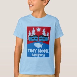 Camiseta América doméstica do Tiny House