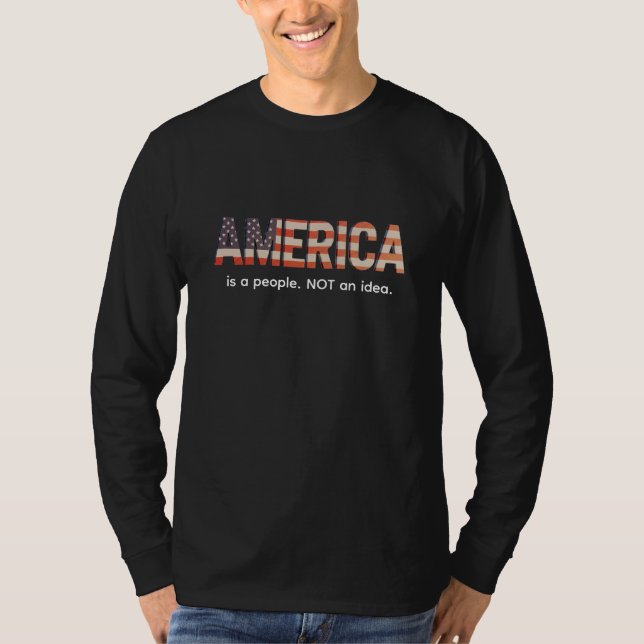 Camiseta América é um povo (Frente)