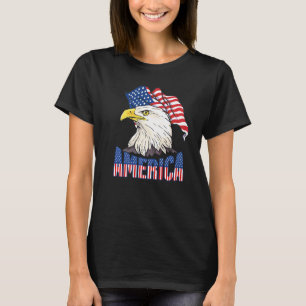 Camiseta América Eagle American Pride 4 De Julho Sam Liber