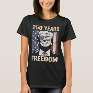 Camiseta América Engraçado Trump 4 de Julho