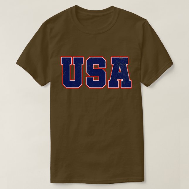 Camiseta América EUA América 1 (Frente do Design)