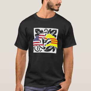 Camiseta América EUA Vietname americano vieta vietnamita vi