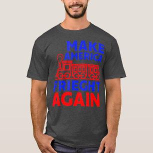 Camiseta América Ferroviária Freight Novamente Trens