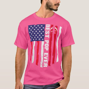 Camiseta América Flag e Cingapura - Melhor Pop da Família N