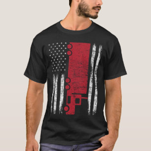 Camiseta America Flag Truck lgbt article 